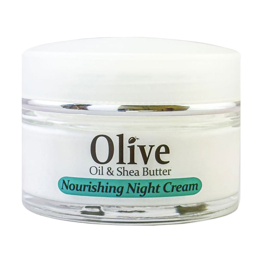 Нічний живильний крем для обличчя Madis HerbOlive Nourishing Night Cream з олією оливковою та ши, 50 мл